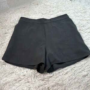 Lululemon Flat-Front Relaxed Short 4" Graphite Grey